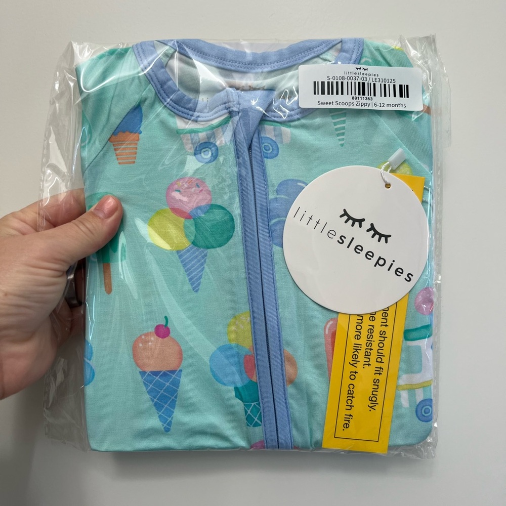 Little Sleepies ‘Sweet Scoops’ Zippy